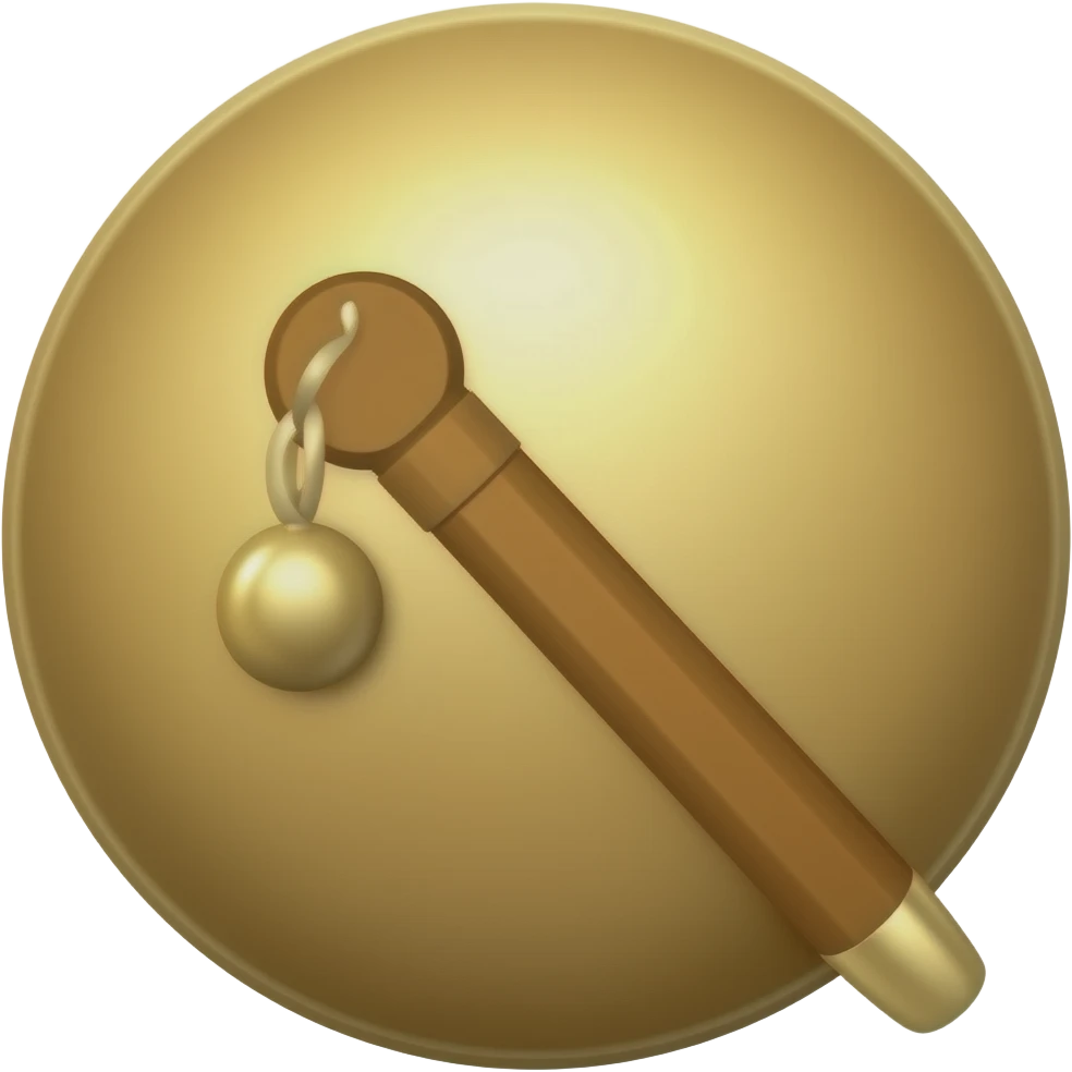 i want a gong emoji for the field description in instagram emoji