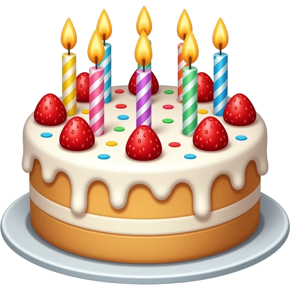 happy birthday emoji