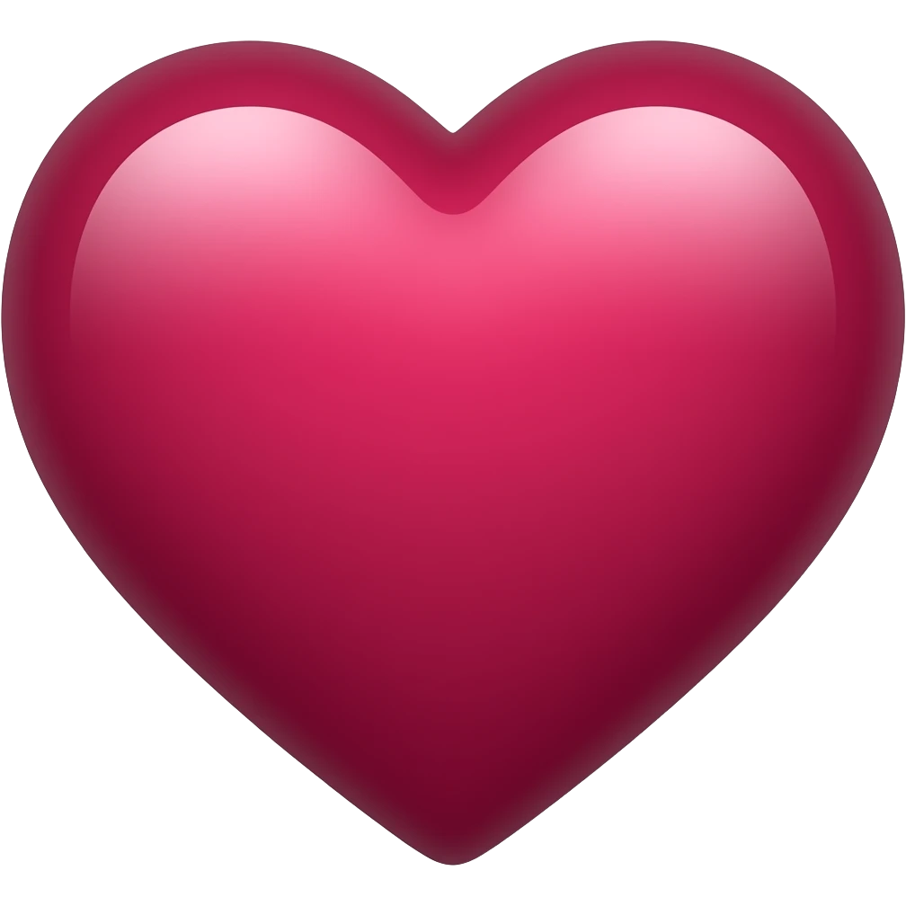 Maroon heart small emoji emoji