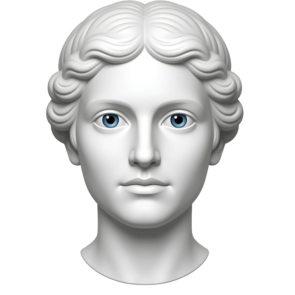 female Greek  statue emoji