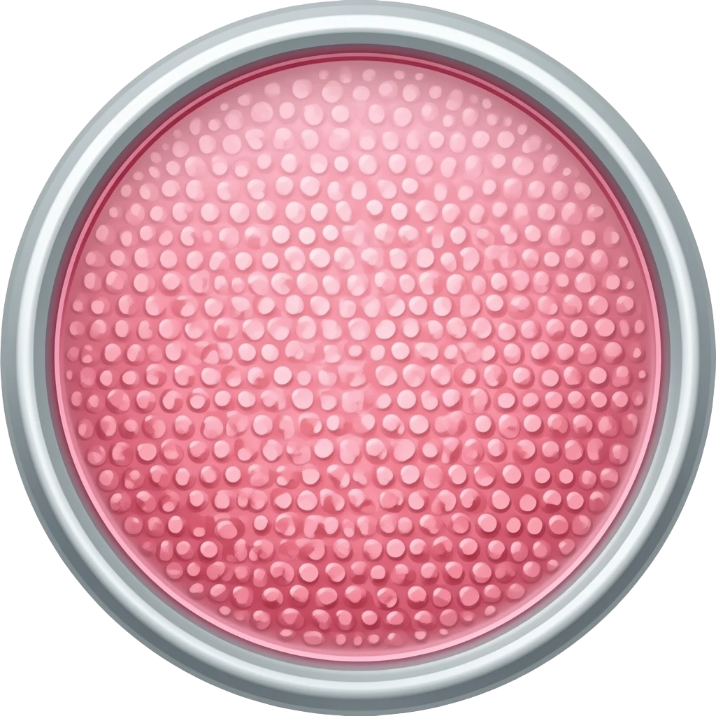 Blush brush glitter pink emoji