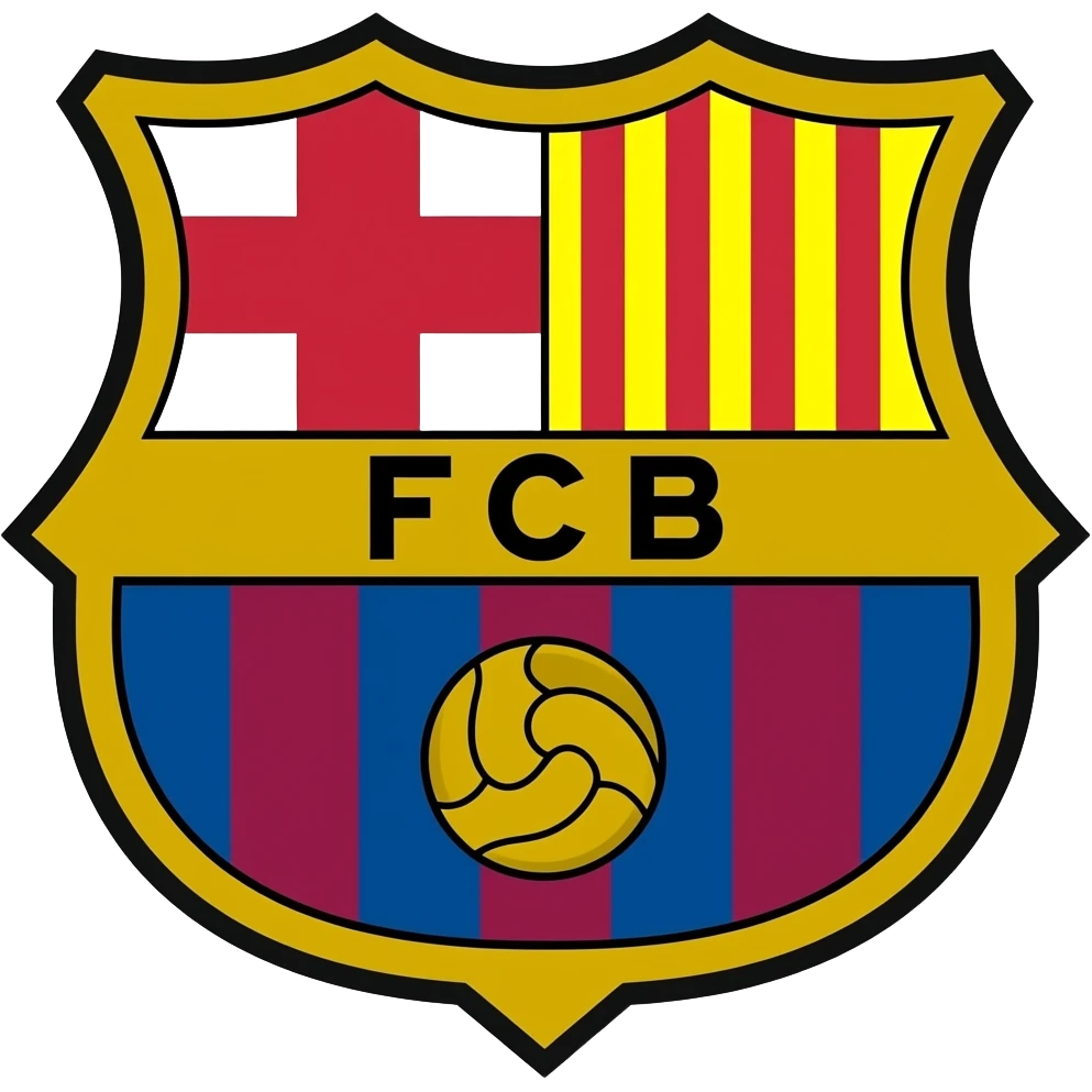 Make the emoji of fc barcelona emoji