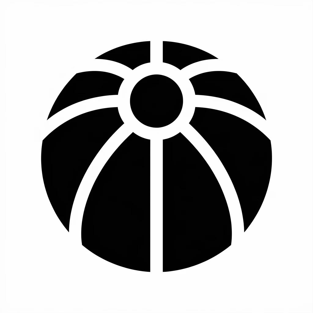 Ball icon black silhouette emoji