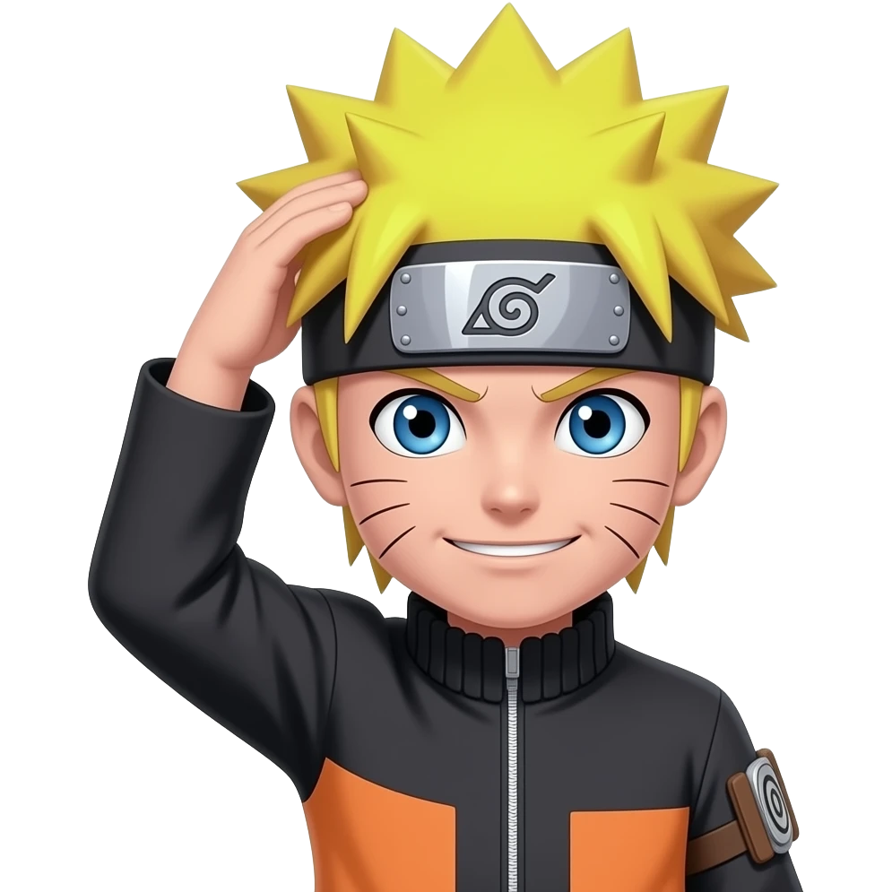 naruto peidando emoji