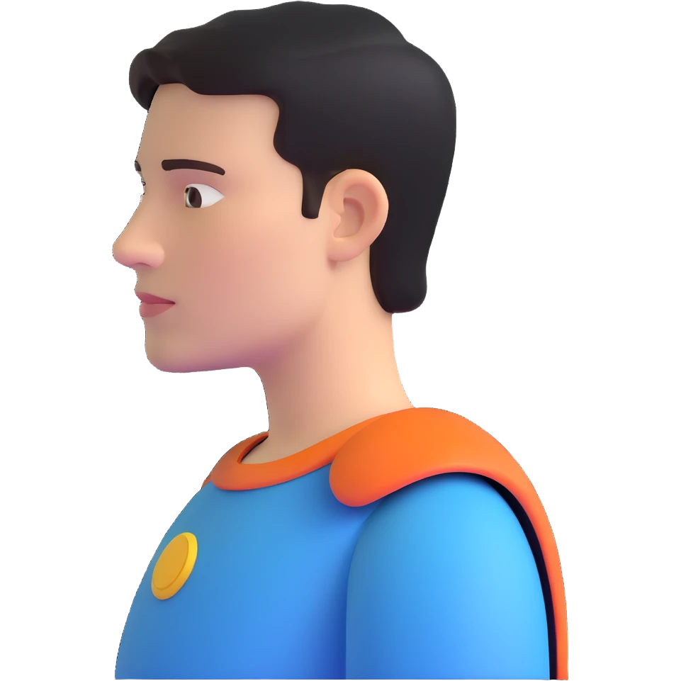 shoulder shot portrait of a person emoji