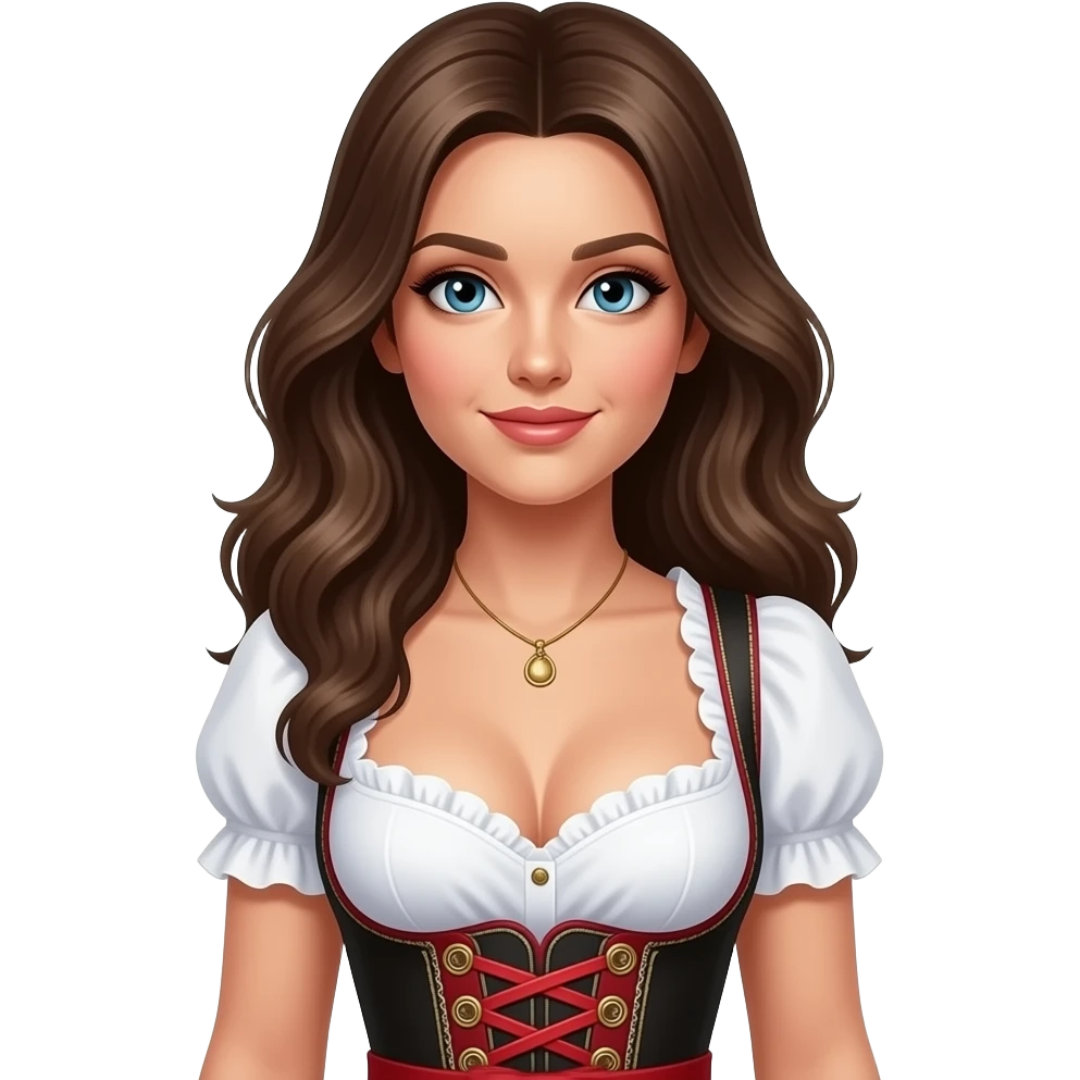Mädel in dirndl bh xtreme push-up. ich will das der Dirndl noch durchsichtiger ist. Da wo die Brüste sind soll es Durchsichtig sein. Die Nippel sollen sichtbar sein. emoji
