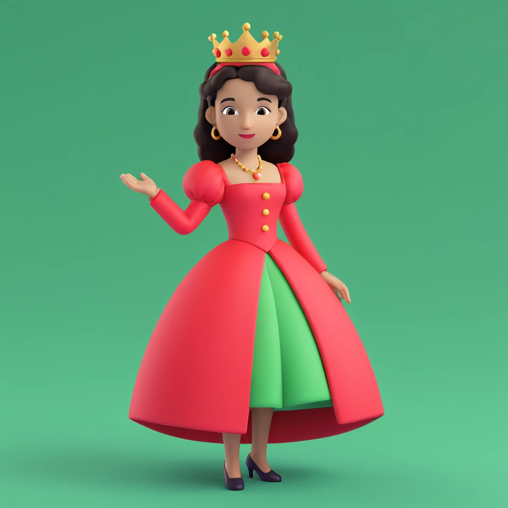 prince in red dress, royal background emoji
