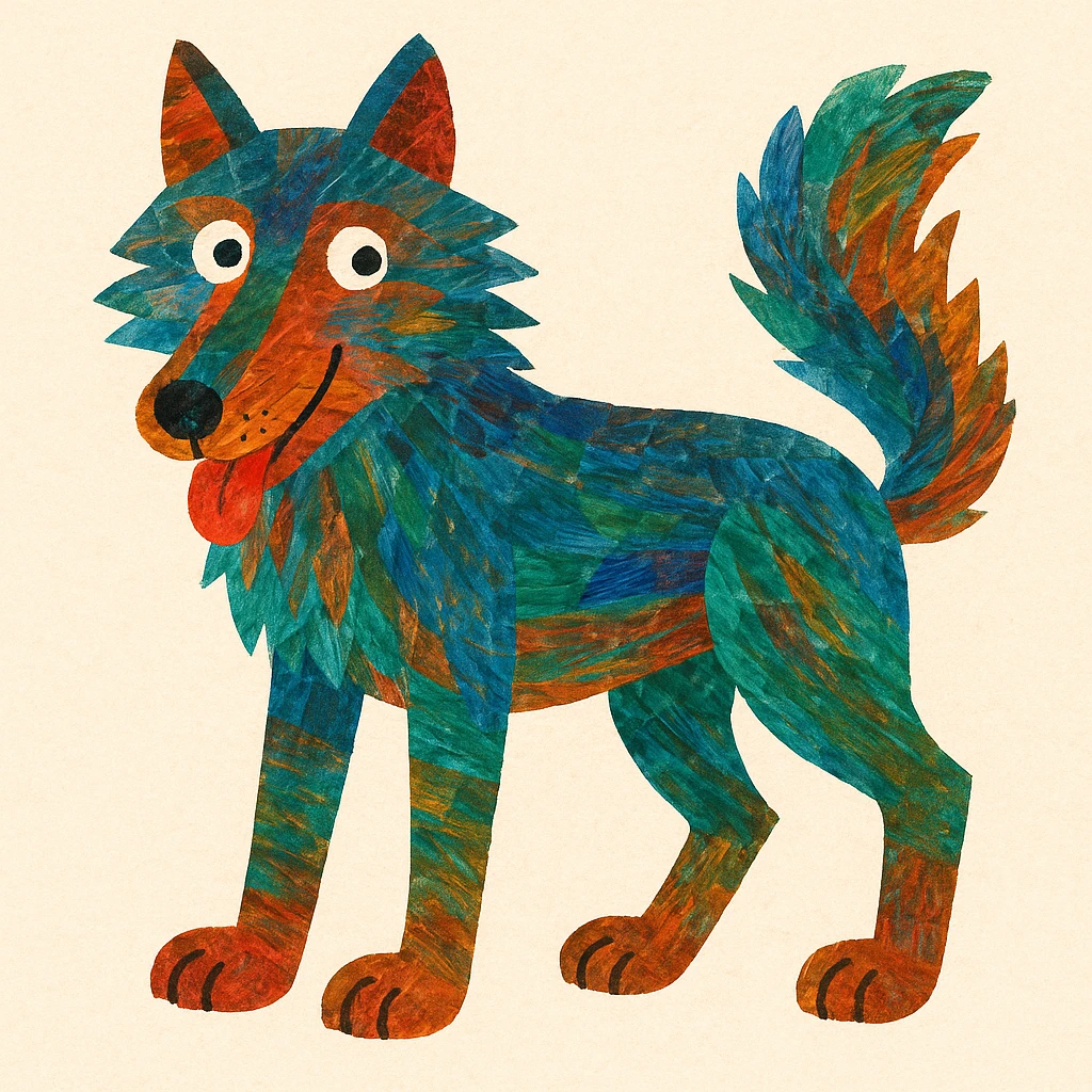 Eric carle wolf emoji