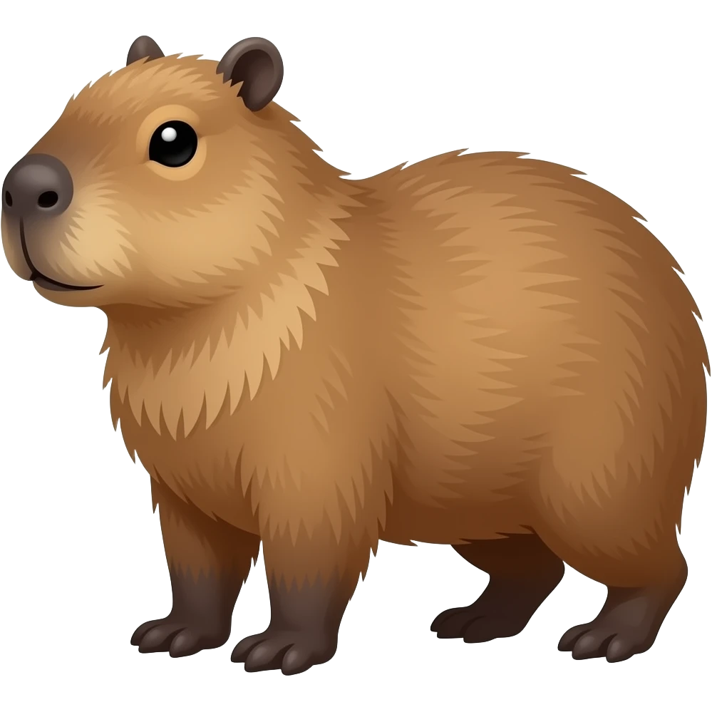 Capybara emoji
