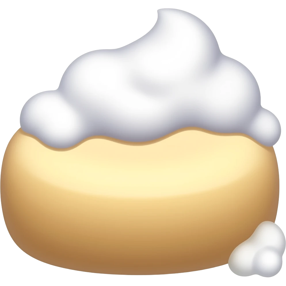 savon qui mousse emoji