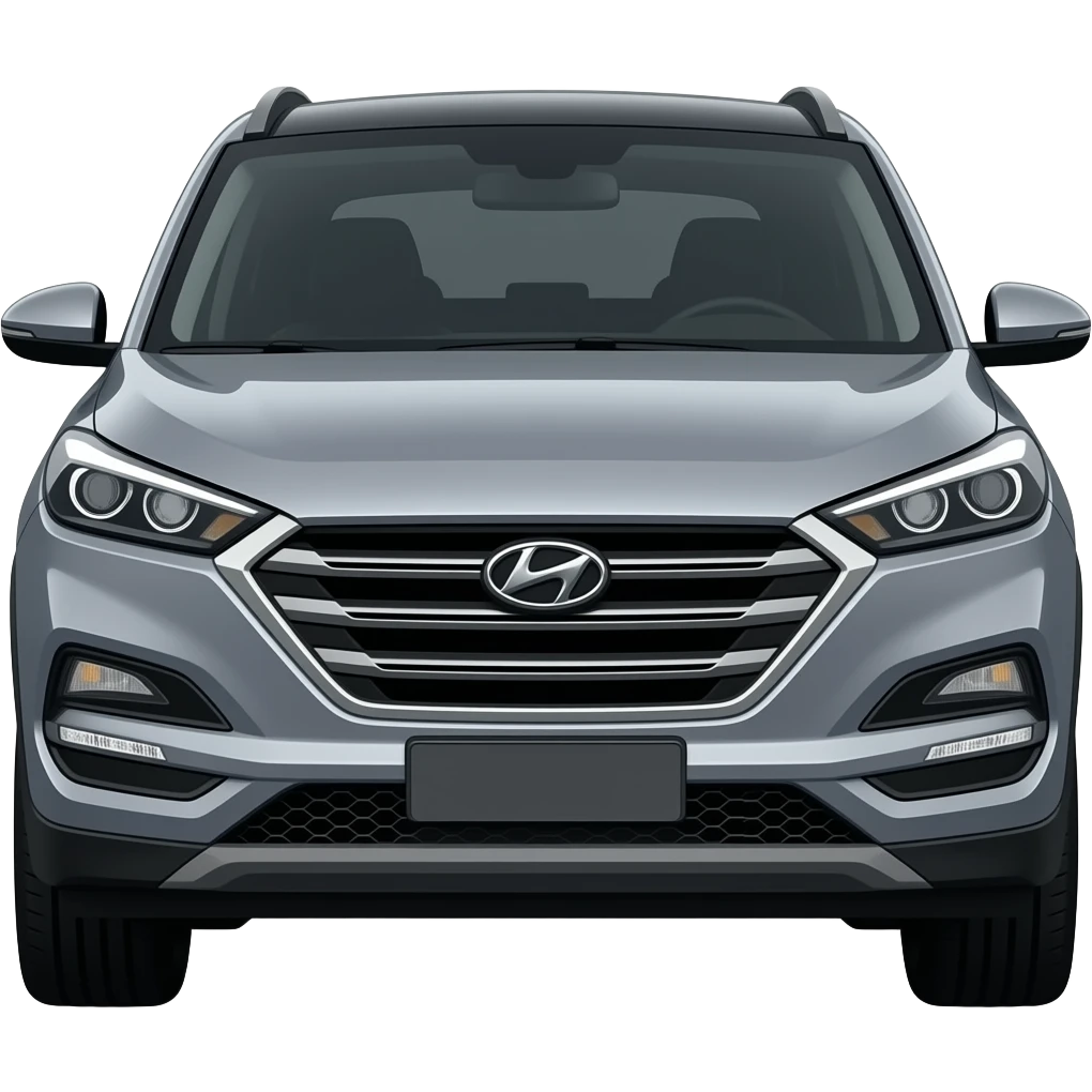 Hyundai Tucson hybrid HEV Nline grey emoji