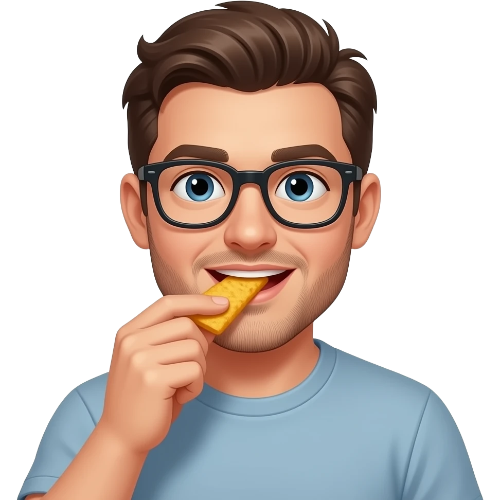 guy eating takis emoji