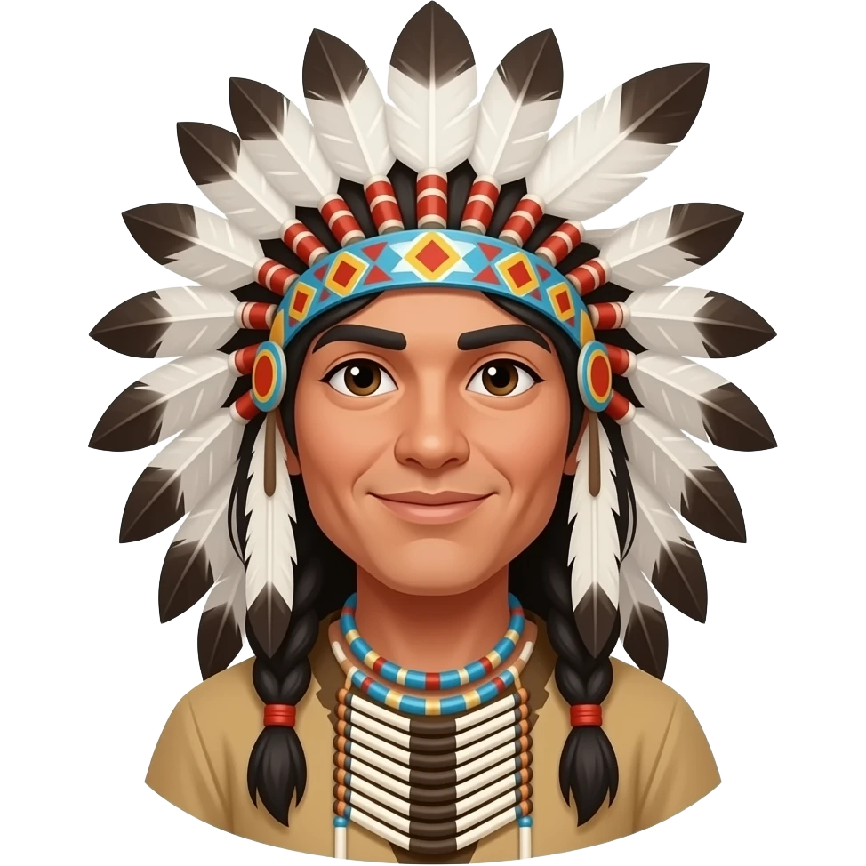 cherokee indian emoji