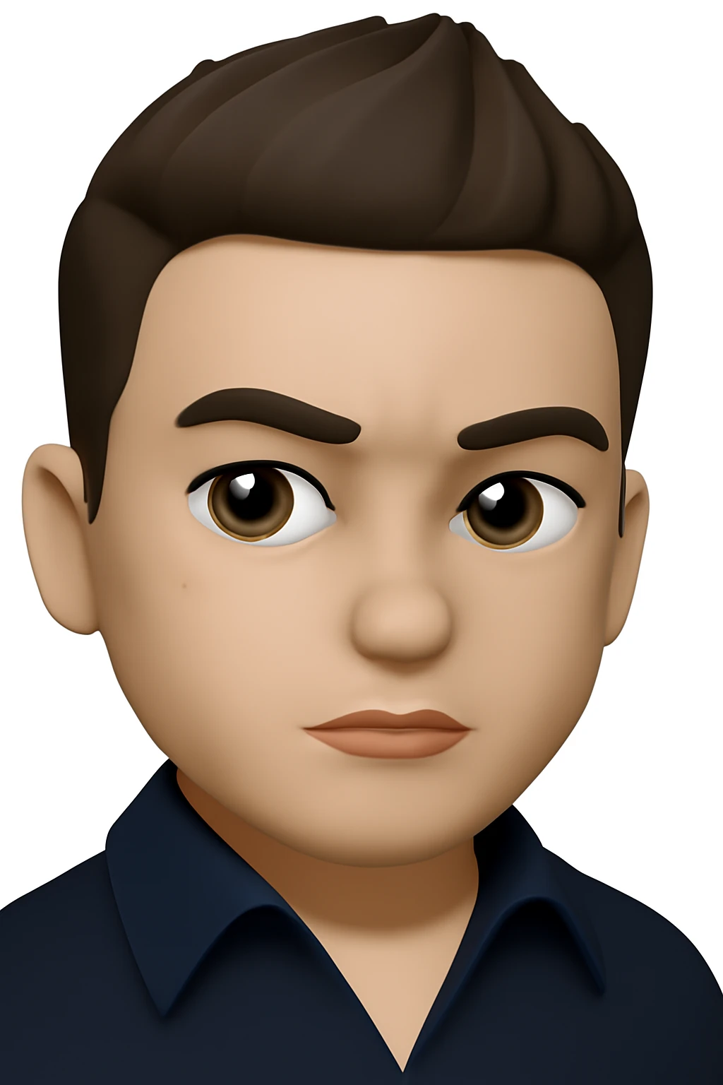 A 3D Apple-style emoji version of the uploaded image, preserving its colors, shapes, textures, and overall design, simplified into emoji form while keeping key details recognizable. Smooth glossy finish, soft shadows, high-quality render, minimal background emoji