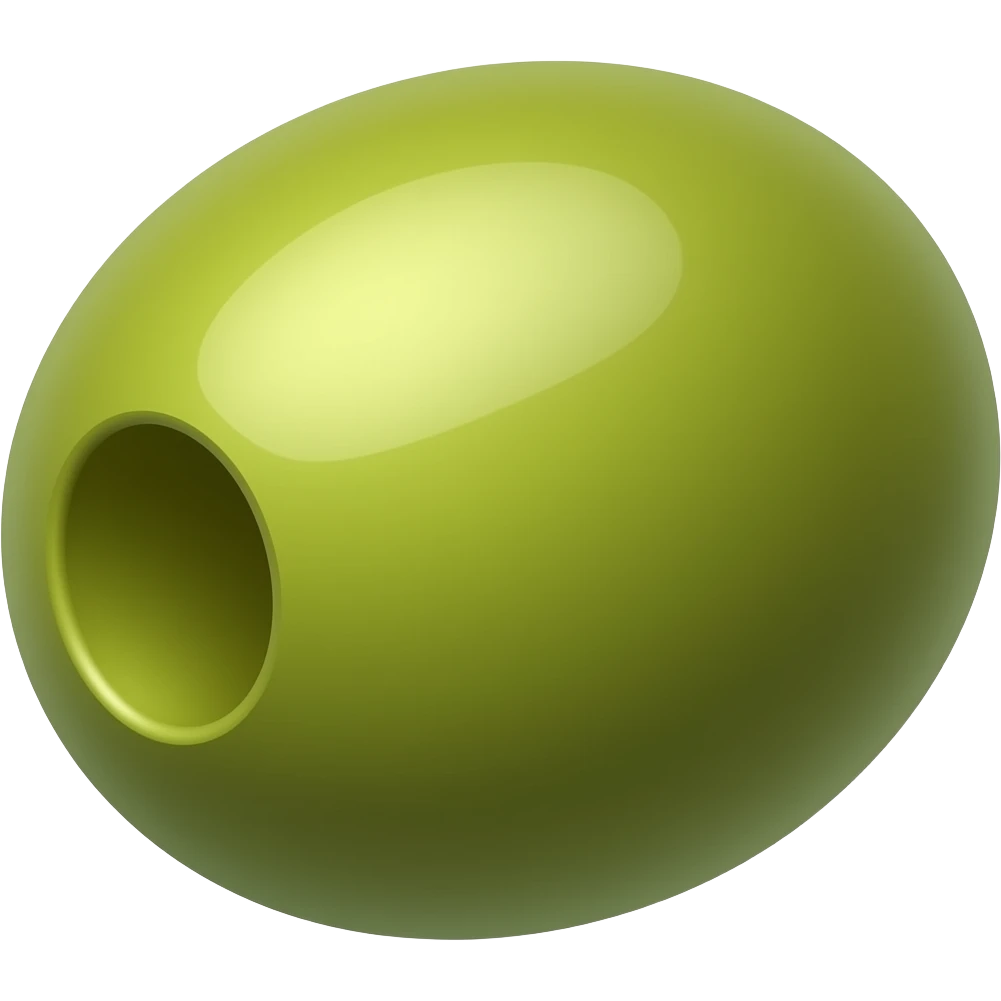 green olive emoji