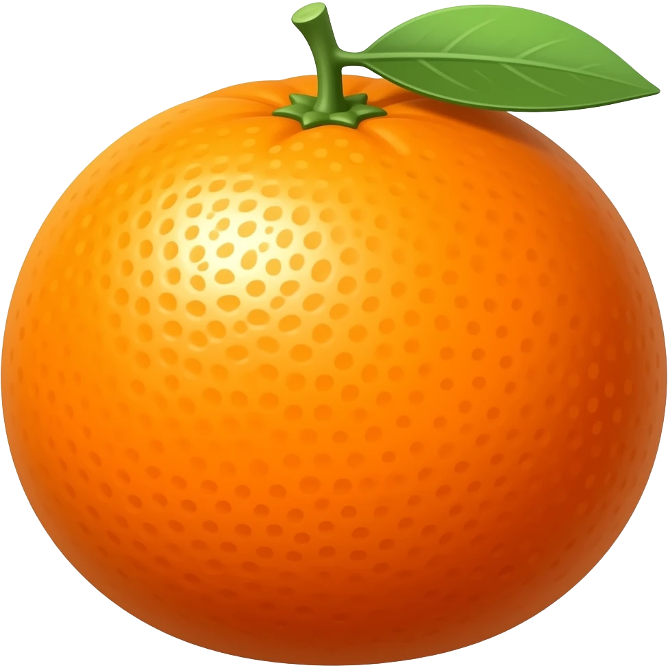 Orange fruit  emoji