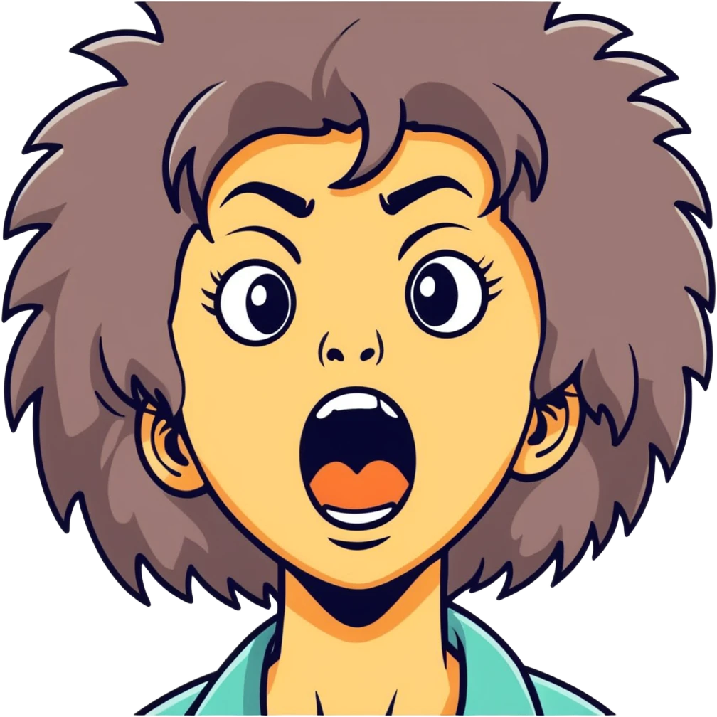 woman going insane emoji