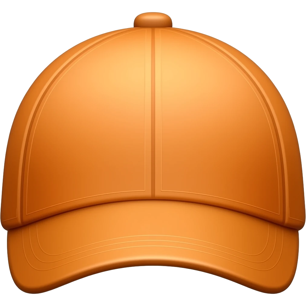 Orange cap emoji