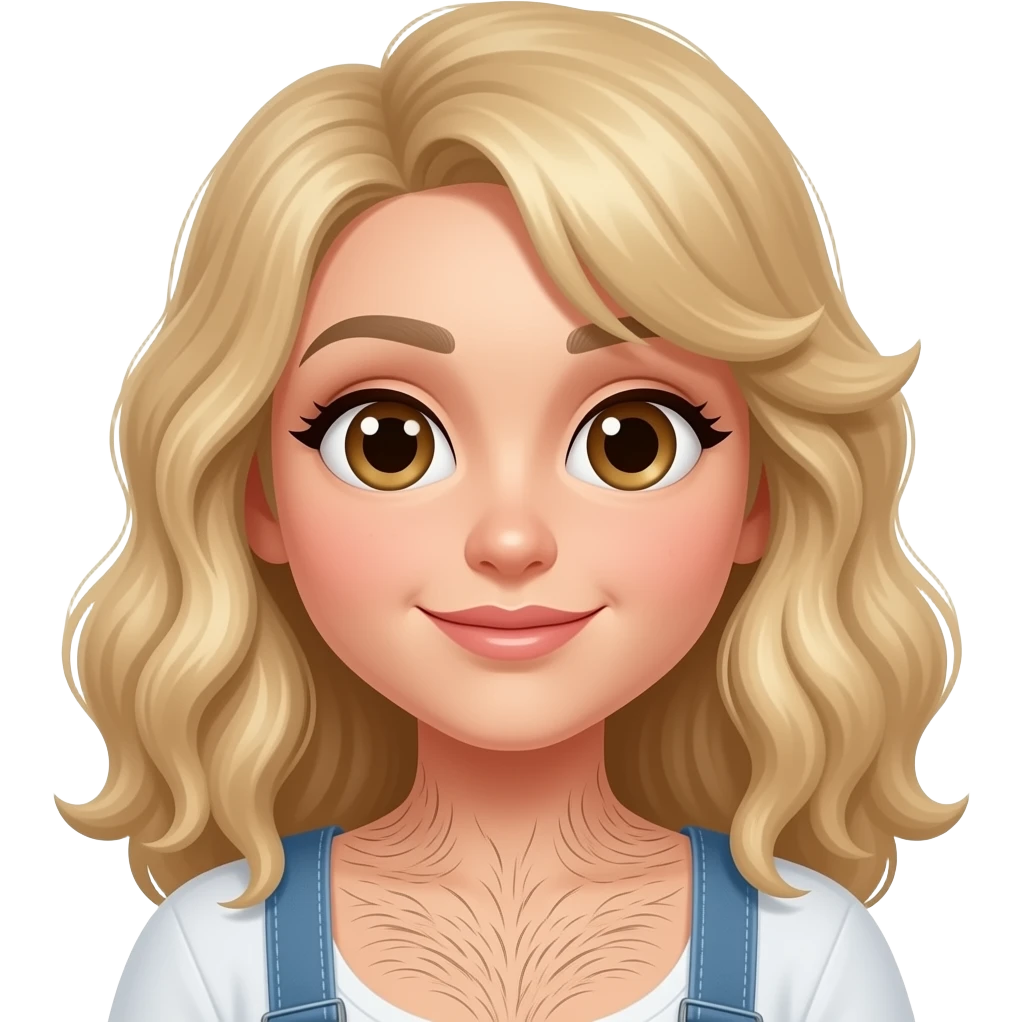 Woman pussy hairy emoji