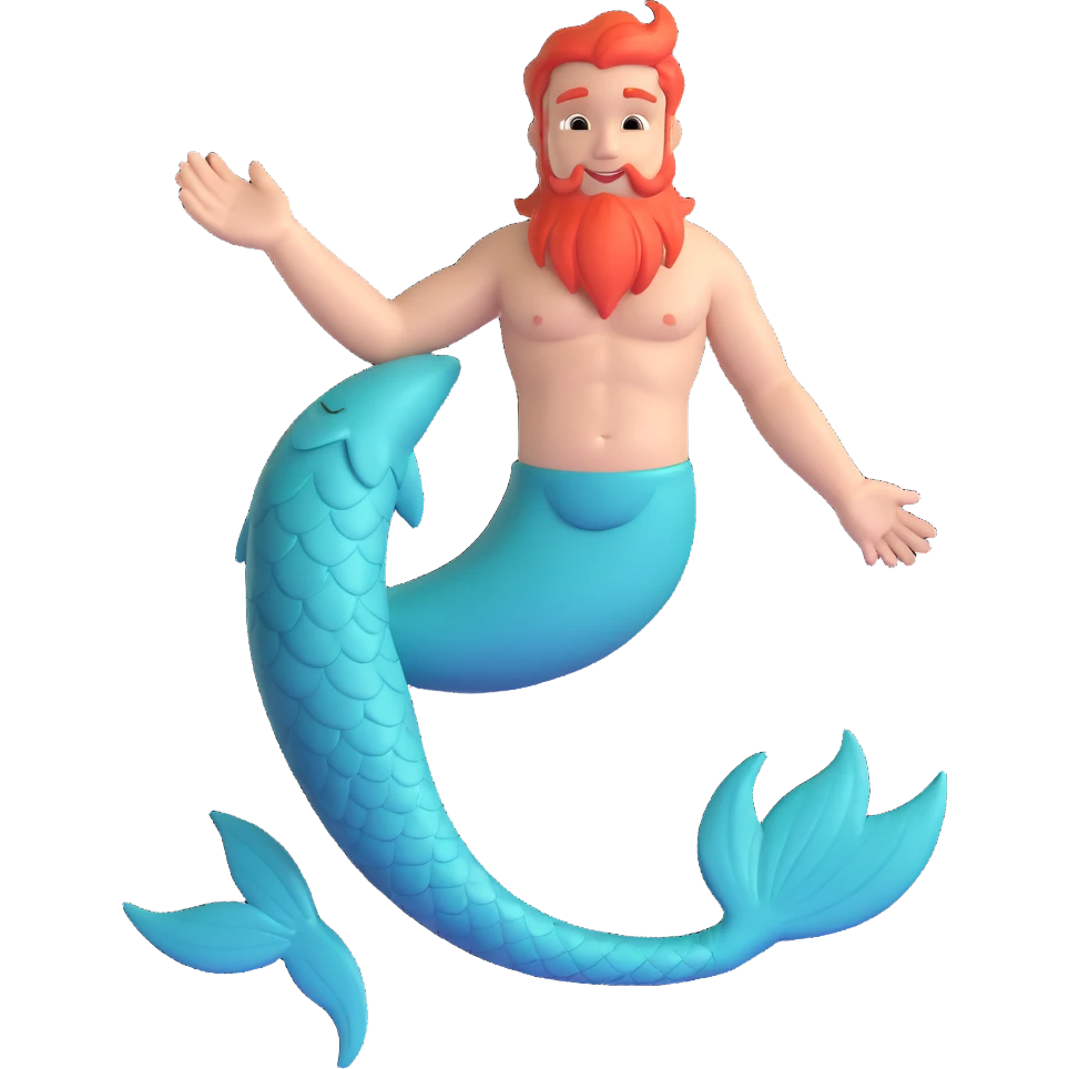 🧜🏻‍♂️ emoji