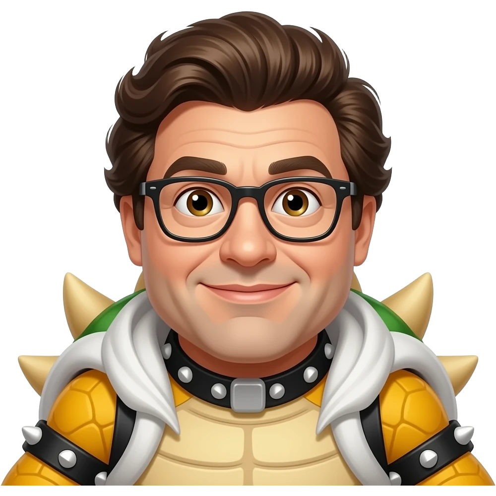 Jack black as bowser emoji