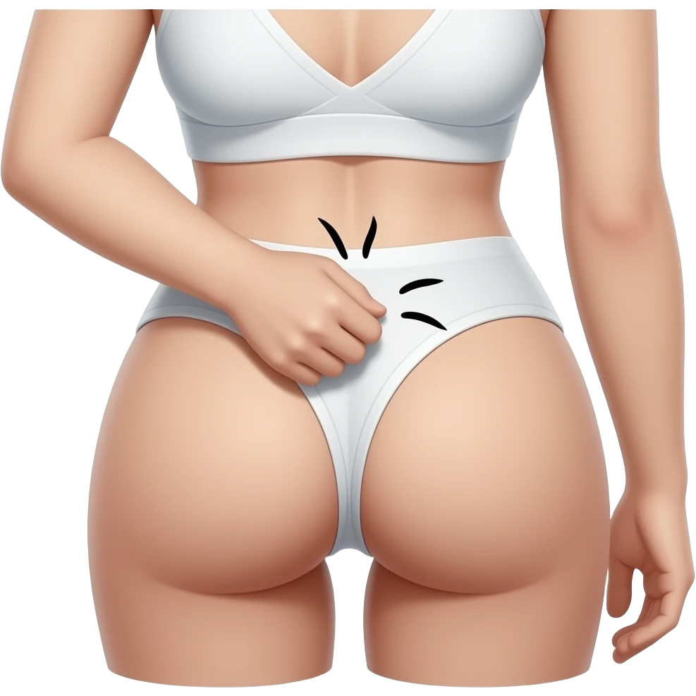 smacking a butt emoji