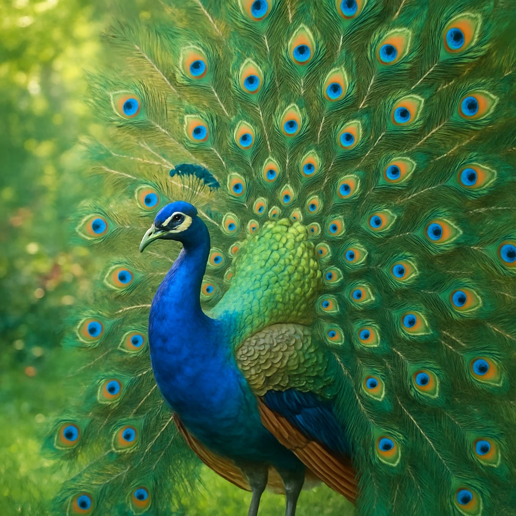 Peacock emoji