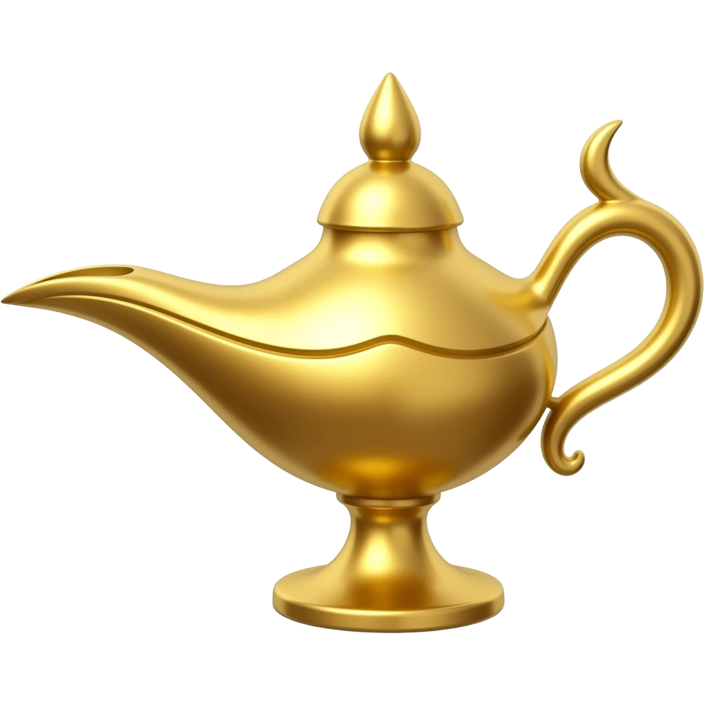 Create emoji Aladin lemp emoji