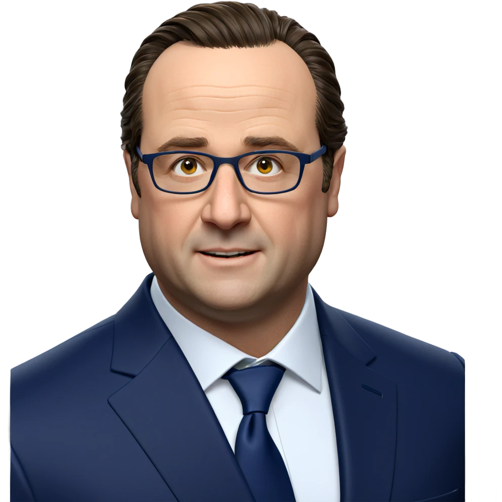 male formal suit looking viewer emoji