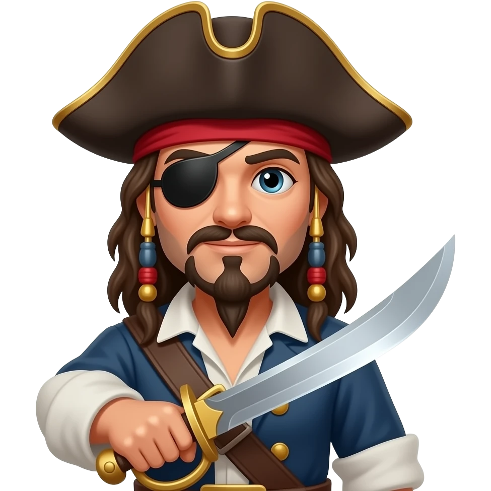 Pirates of the caribbean emoji