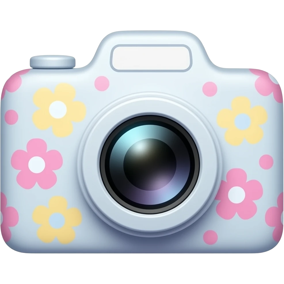cute aesthetic camera emoji