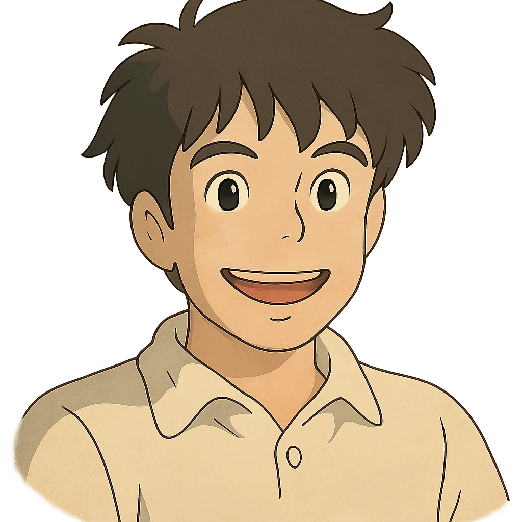 friendly male face smiling emoji