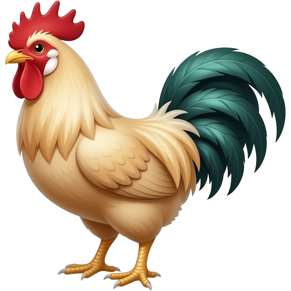A cock emoji