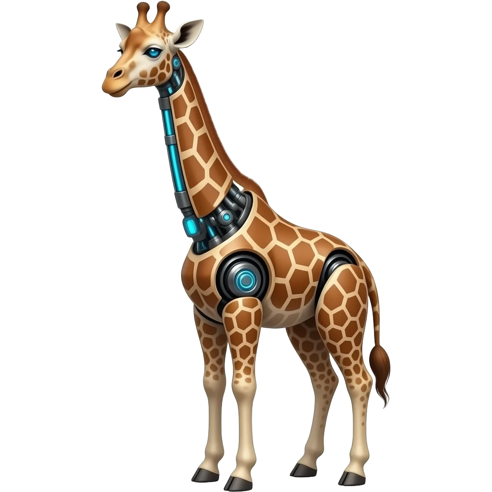 robot giraffee emoji