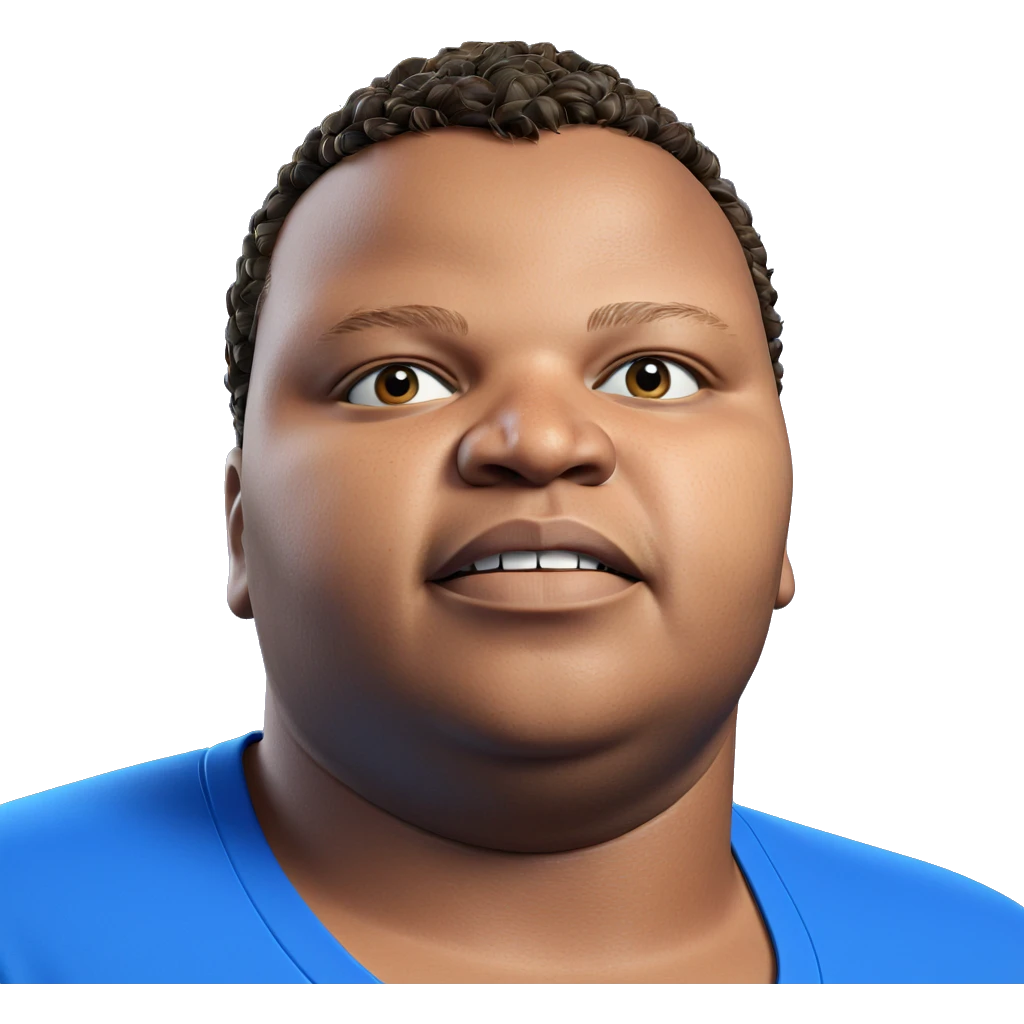 blue shirt portrait of boy emoji