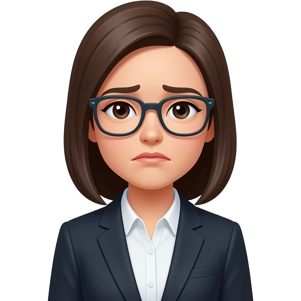 девушка которая не хочет продолжать работать грустная emoji