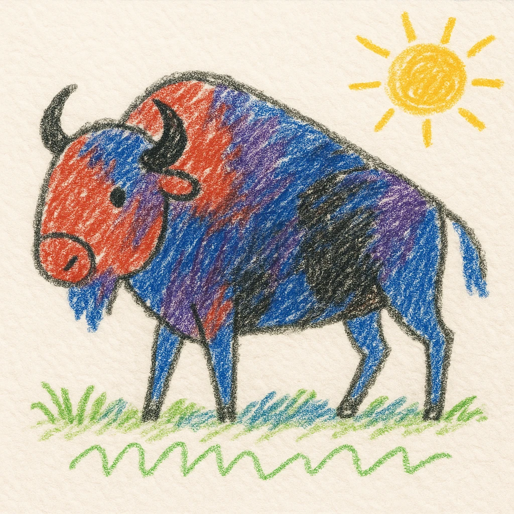 Bison emoji