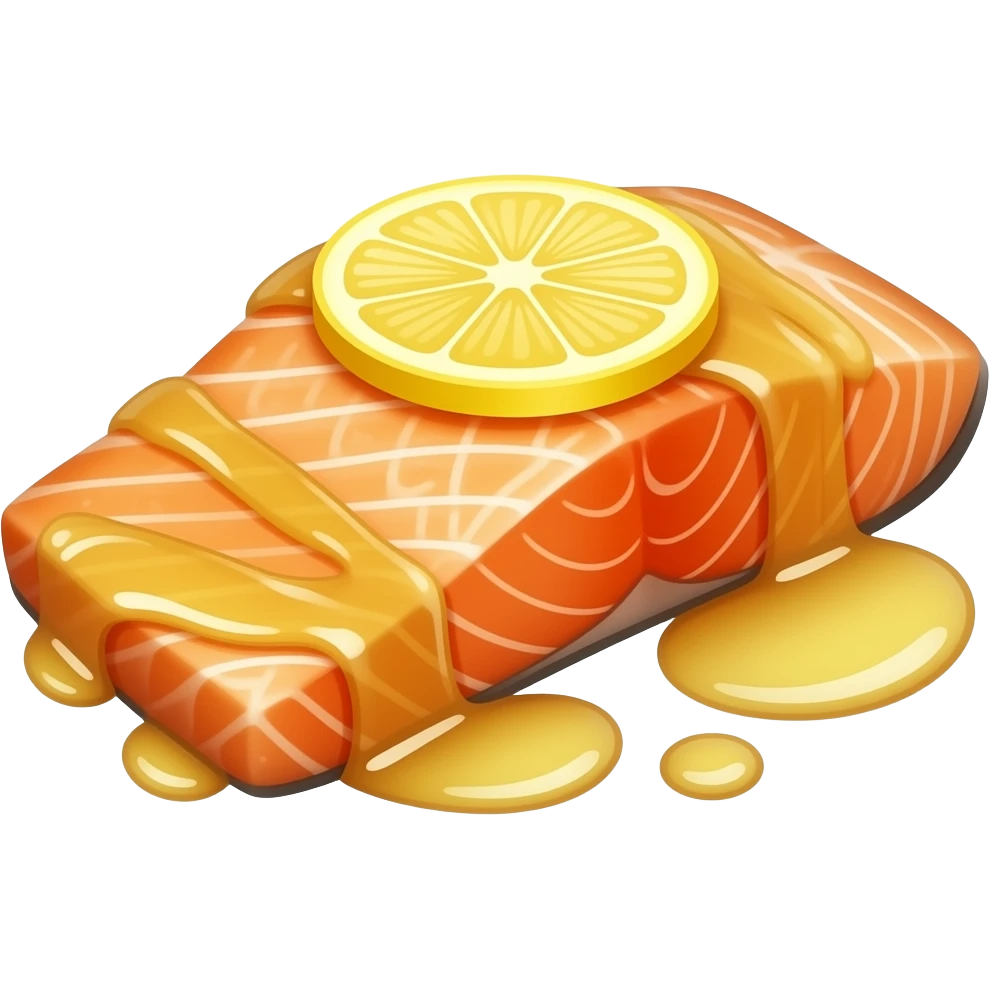 Honey-Lemon Glazed Salmon emoji
