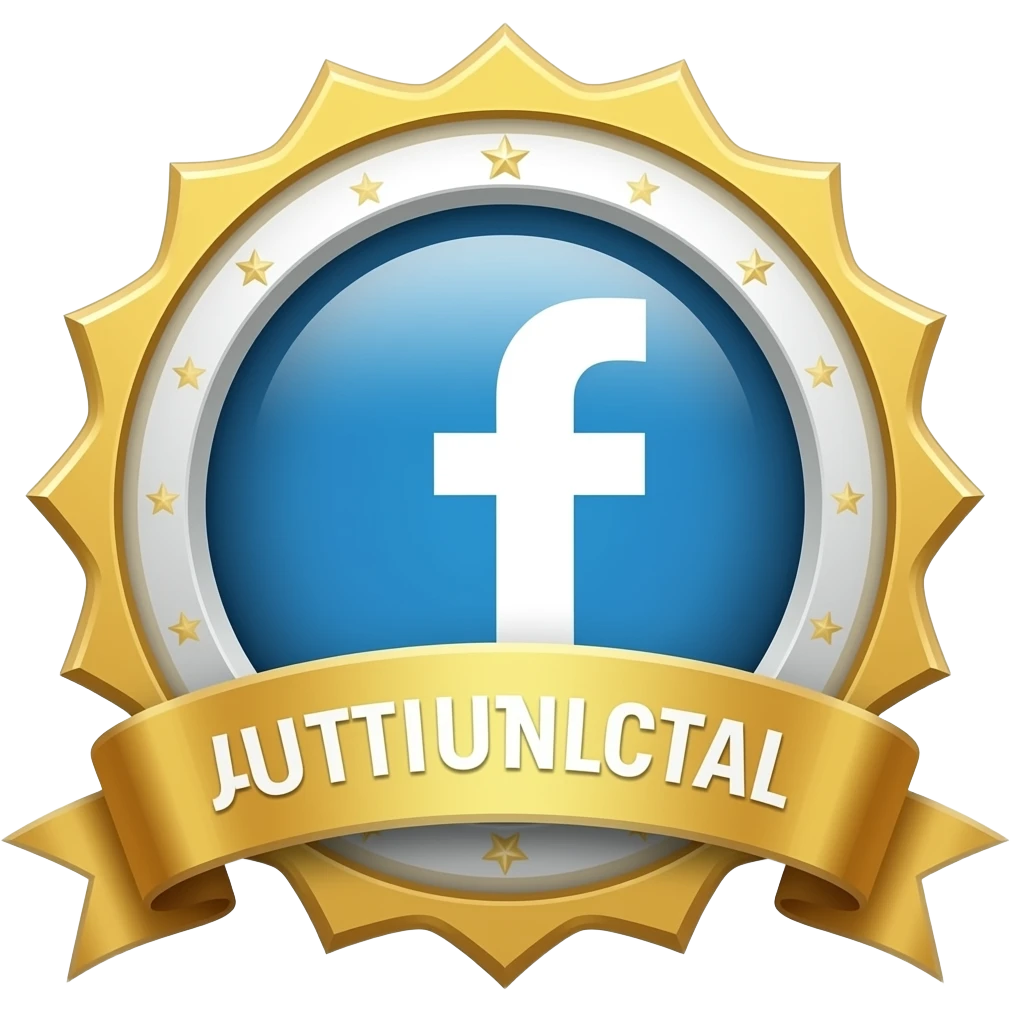 verified account badge on social media signifying authenticity emoji