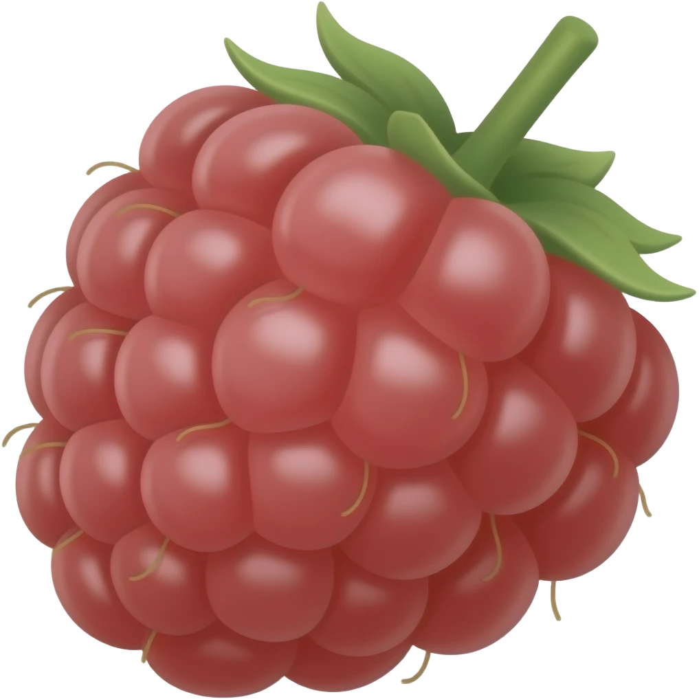 Raspberry emoji