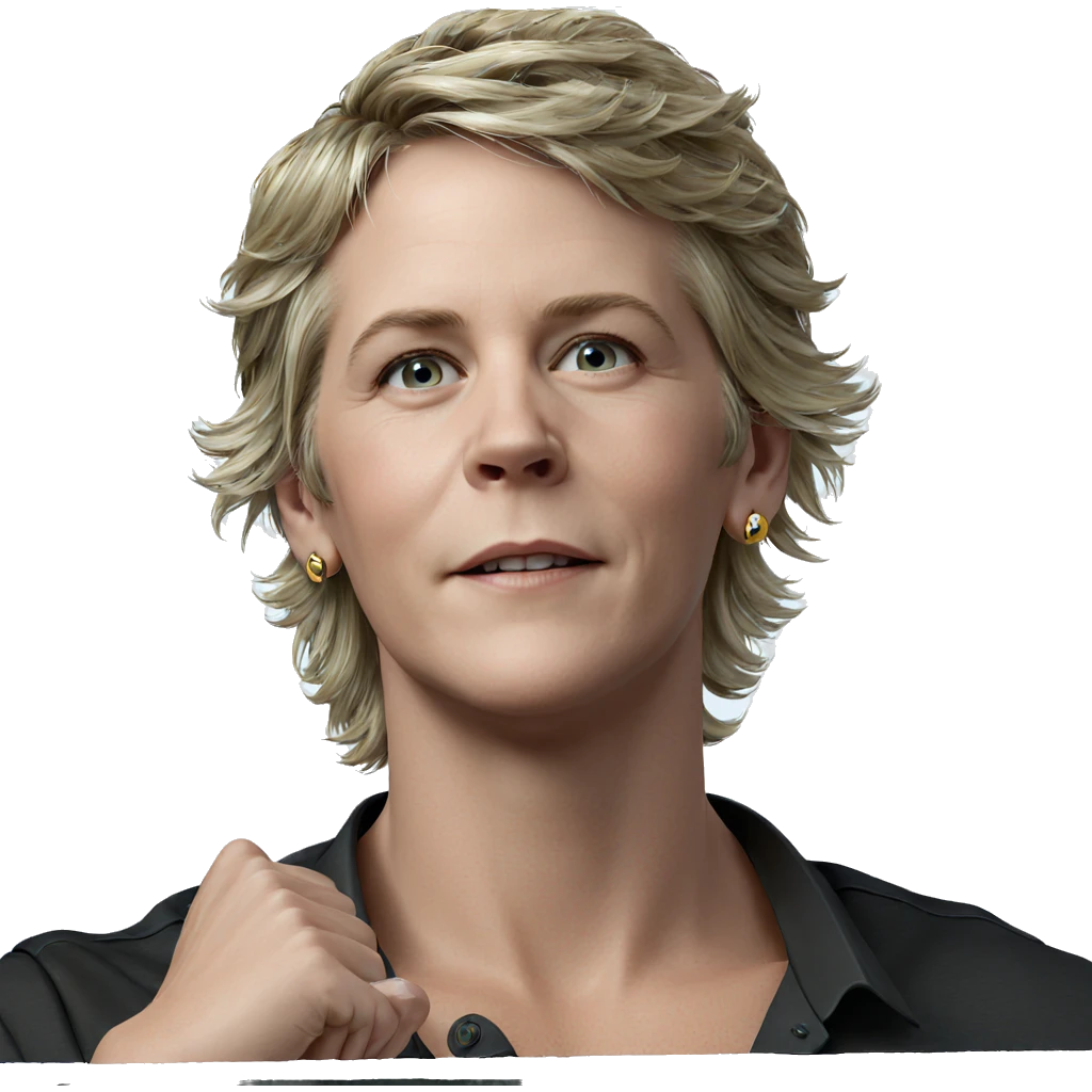 blonde boy with earrings portrait emoji