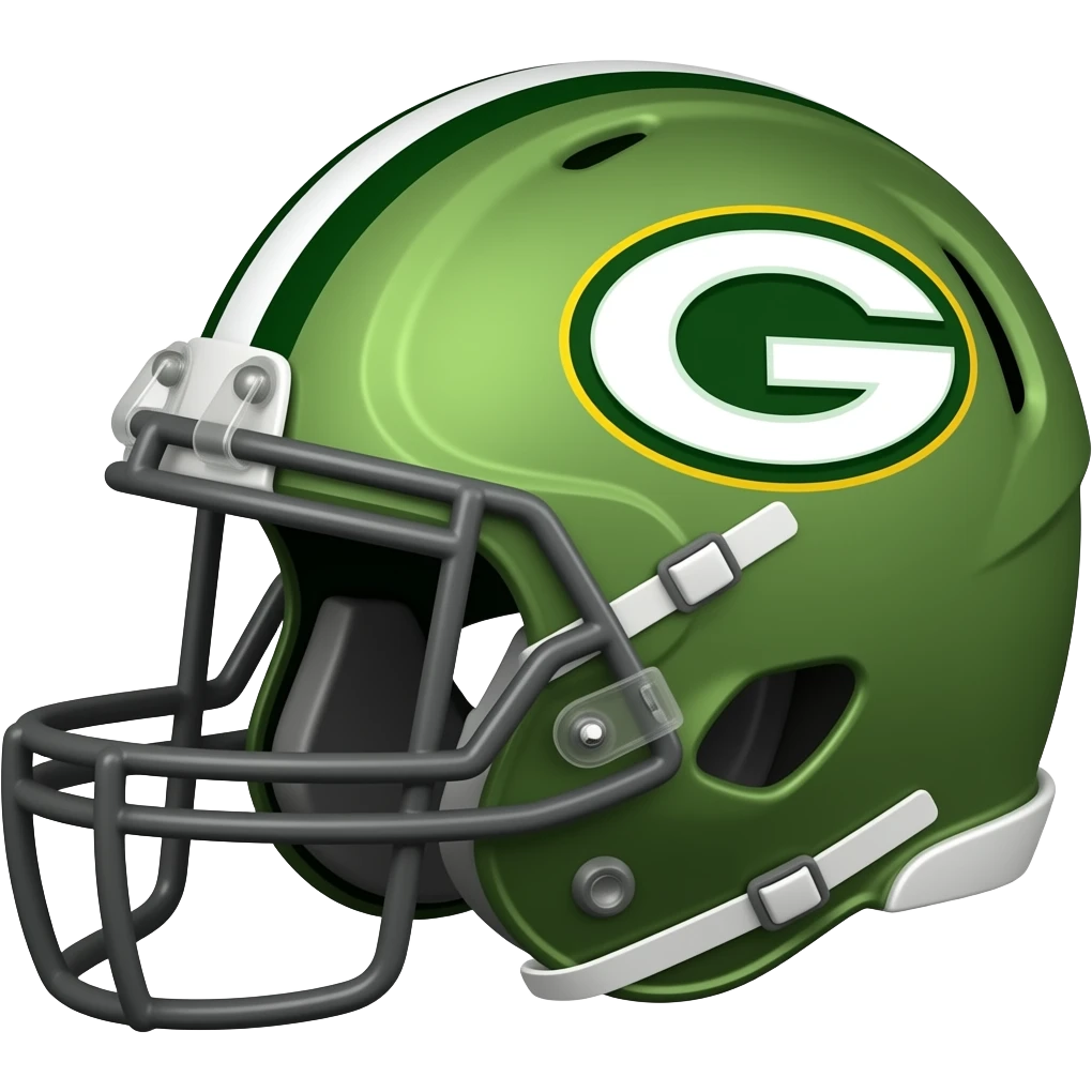 green bay helmet emoji