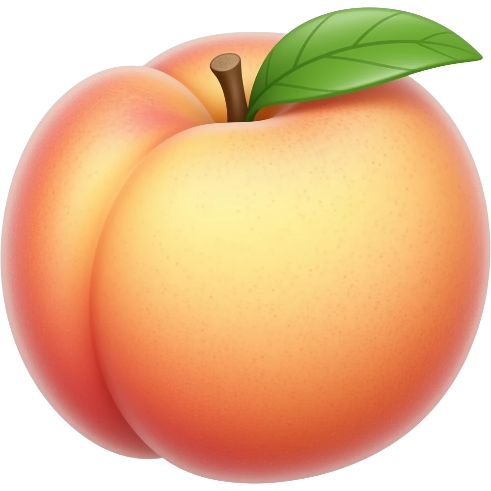 Une pêche avec un tracé de claque dessus emoji