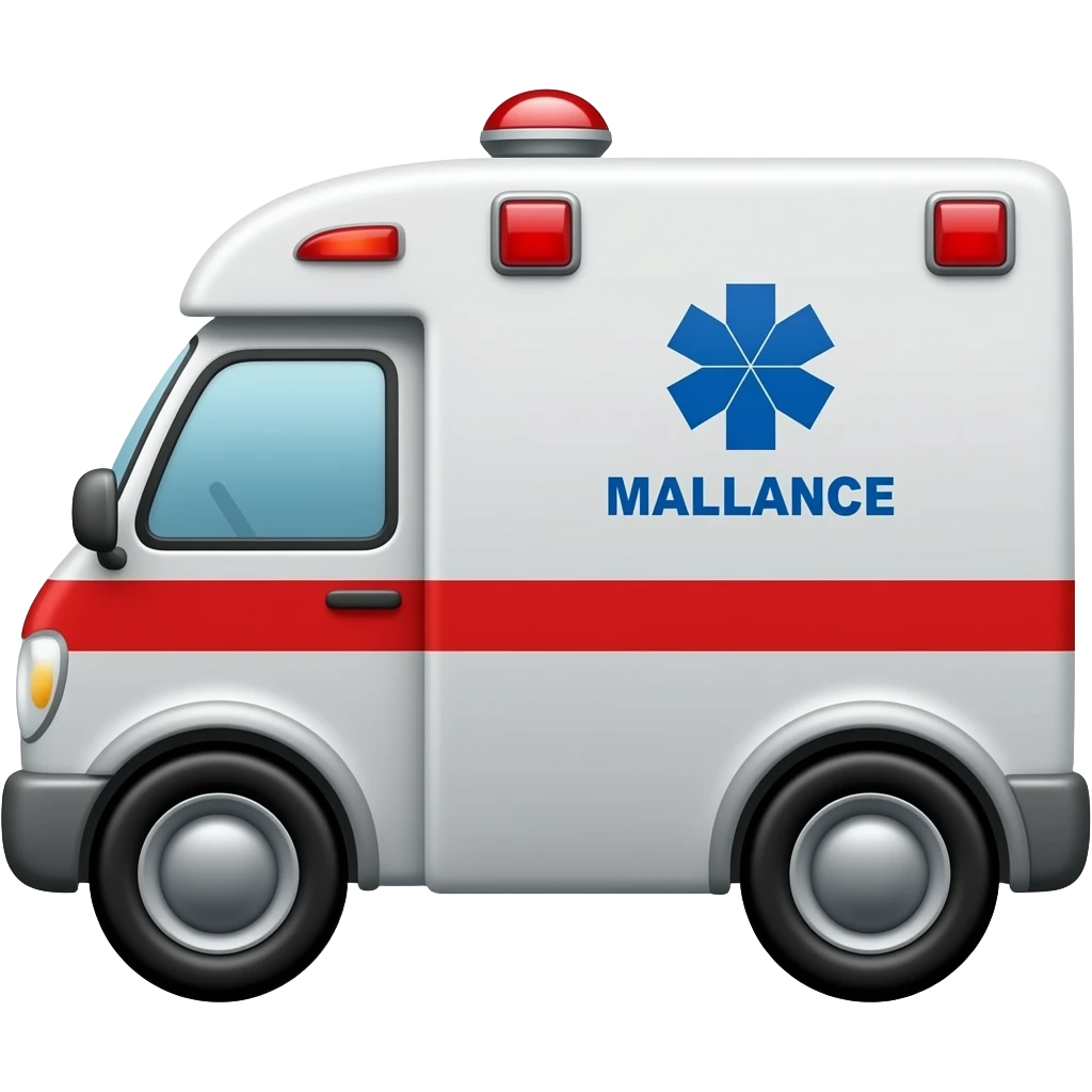 Ambulance emoji