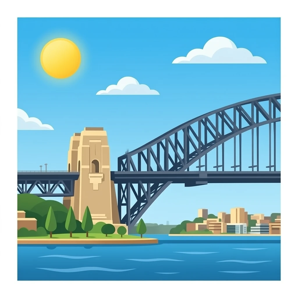 Sydney Harbour Bridge emoji