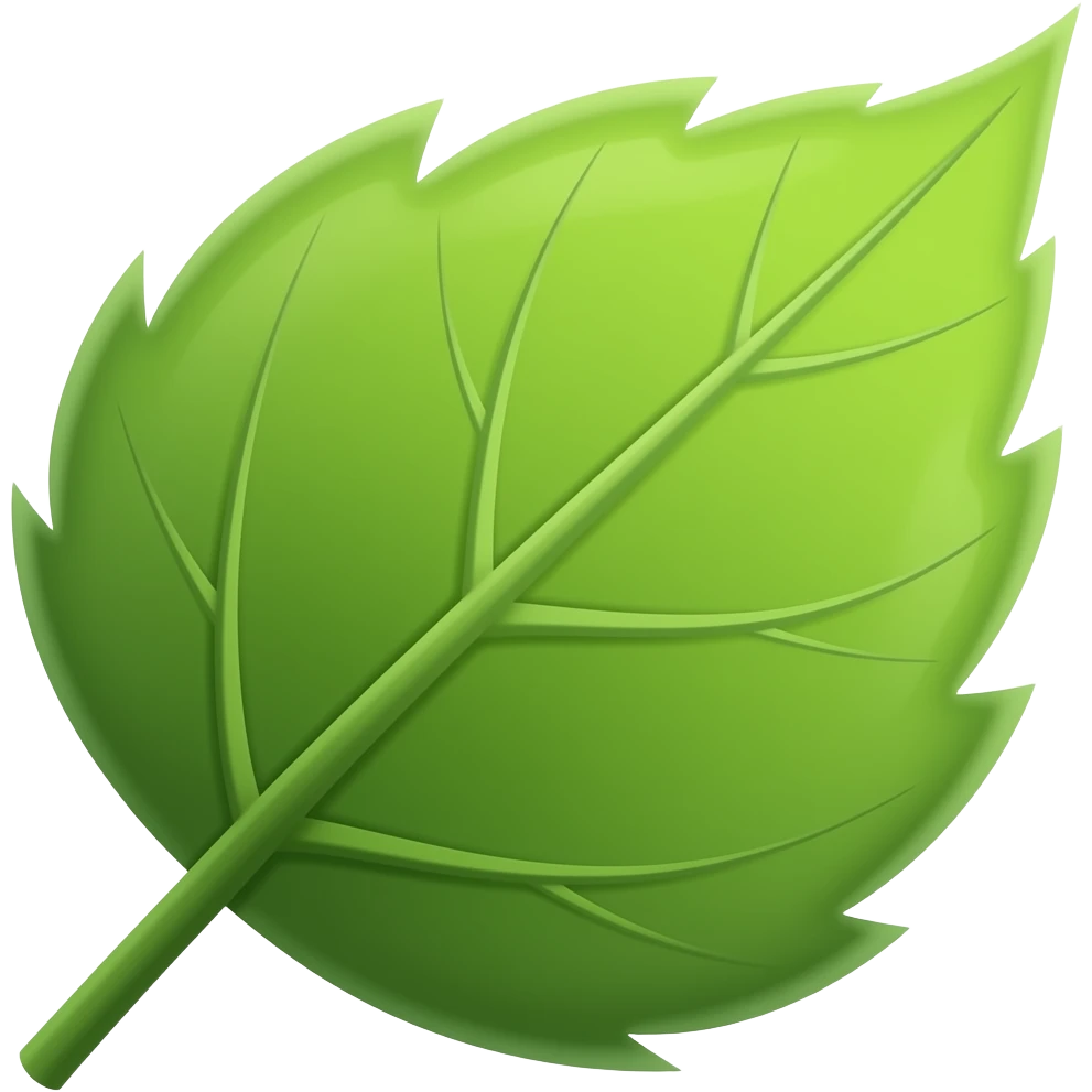 No leaf emoji