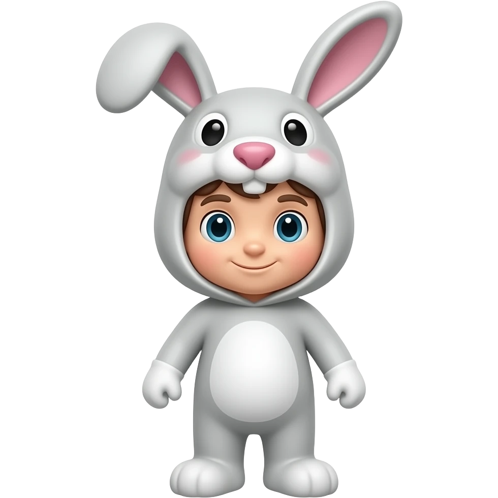 bunny costume emoji