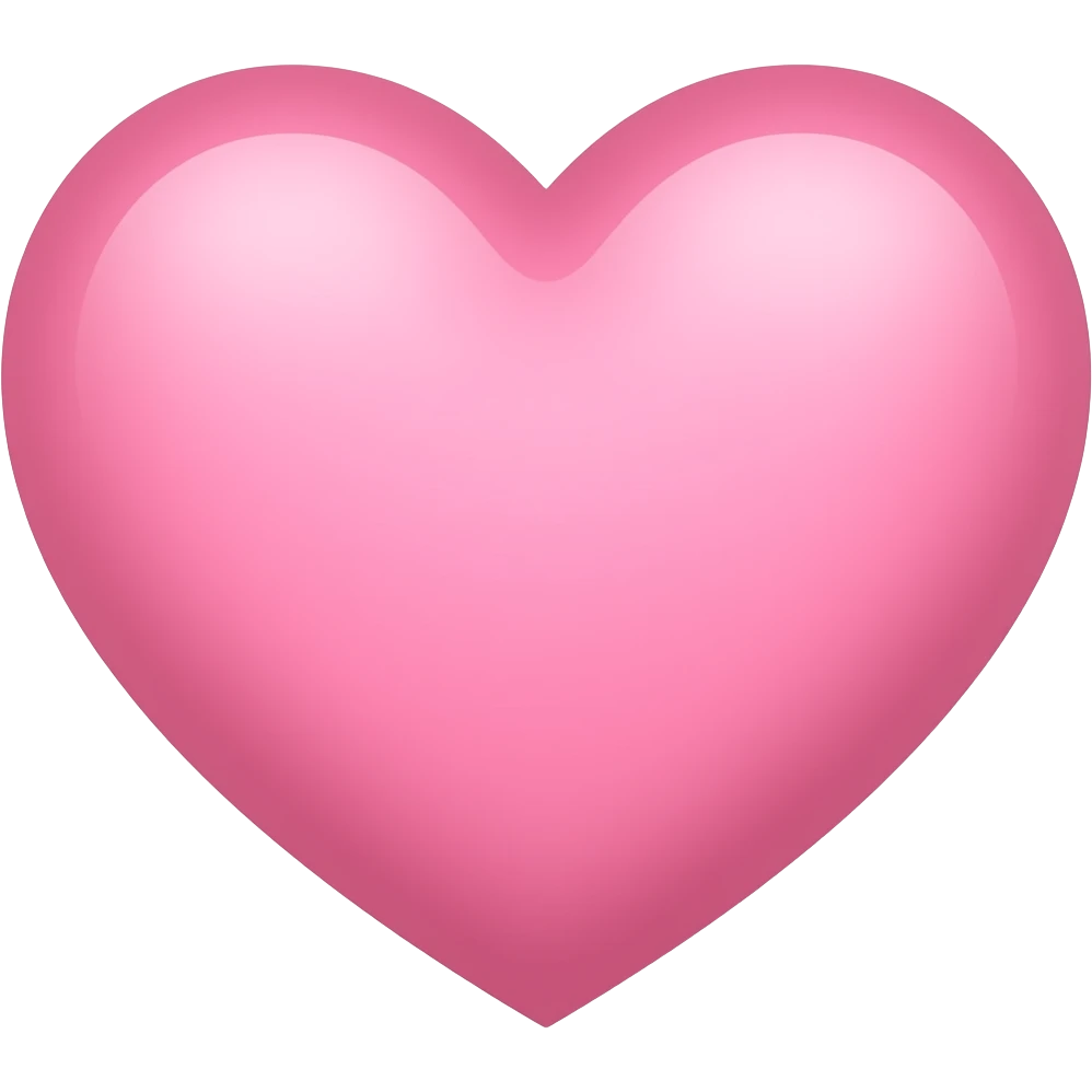 Emoji pink heart emoji