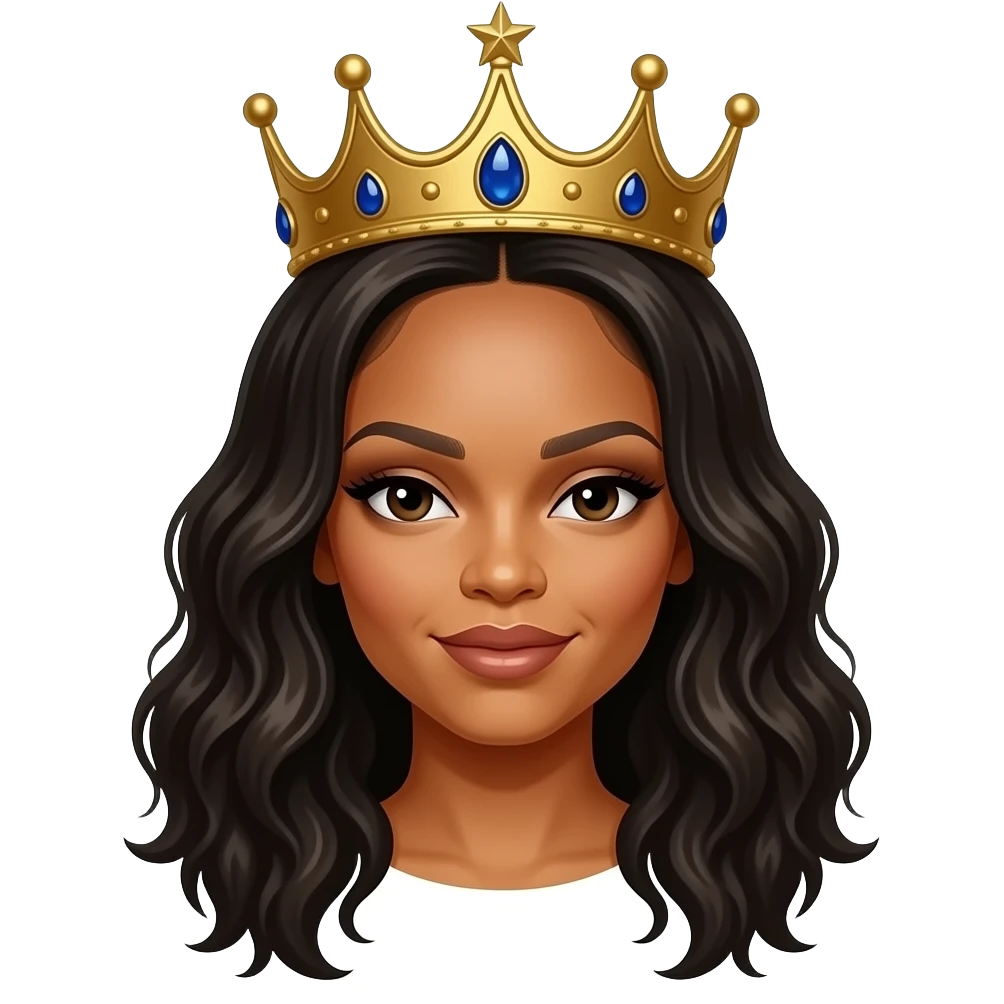 Rihanna queen emoji