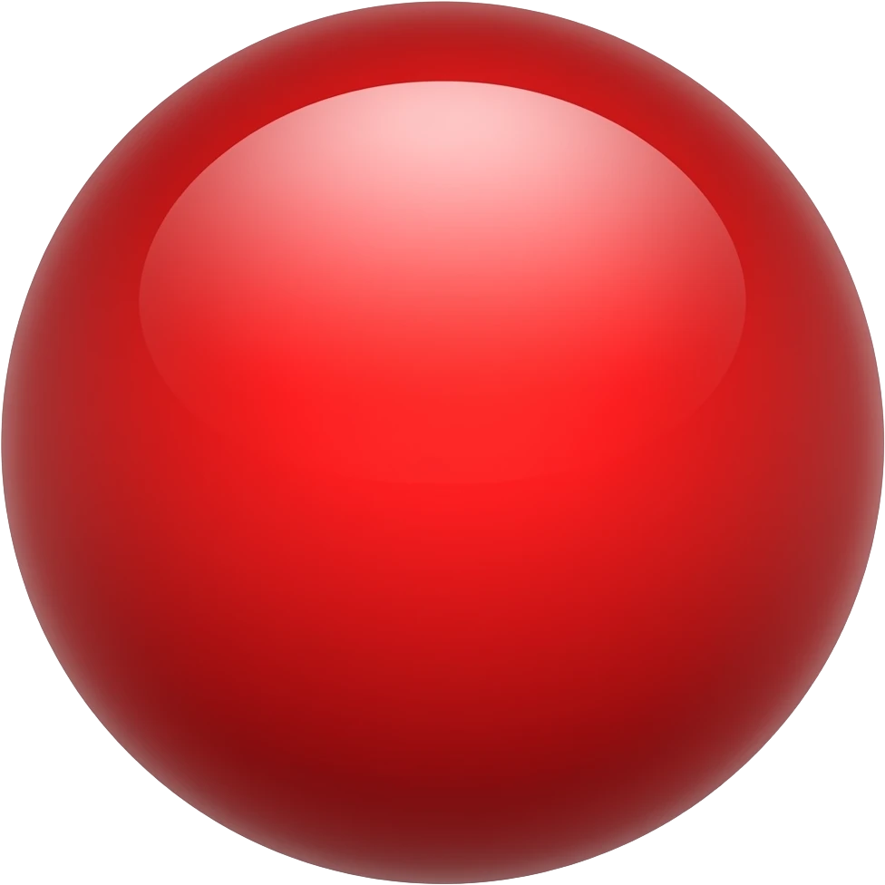 Red Ball emoji